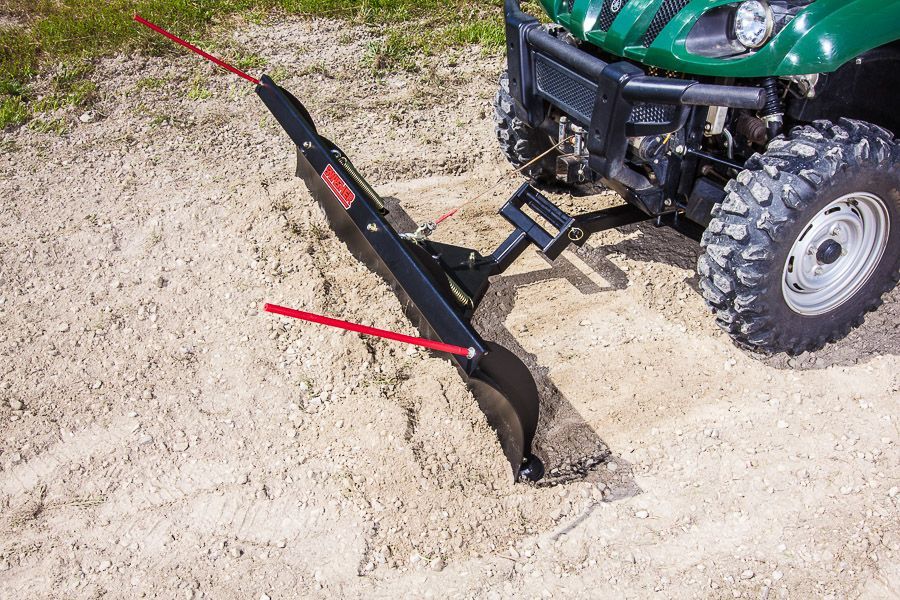 Swisher UTV Commercial Pro Plow Combo | Model 20040 | 62" Steel Blade | Heavy-Duty Snow & Dirt Plow Attachment | Horsepower 15 To 25 HP | For UTVs