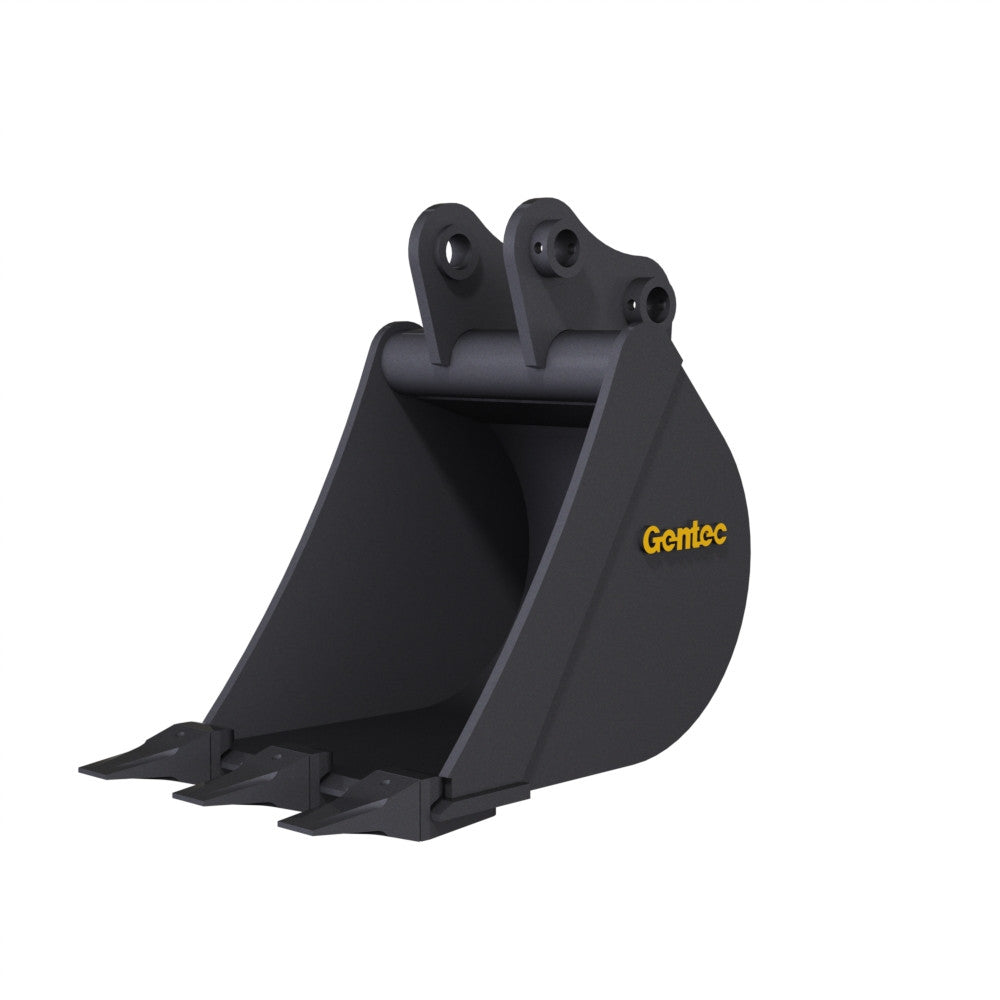 Gentec Equipment Digging Bucket | Bucket Width 12", 16", 18" & 24" | Machine Size 1.5-2.2 Tons | For Excavators