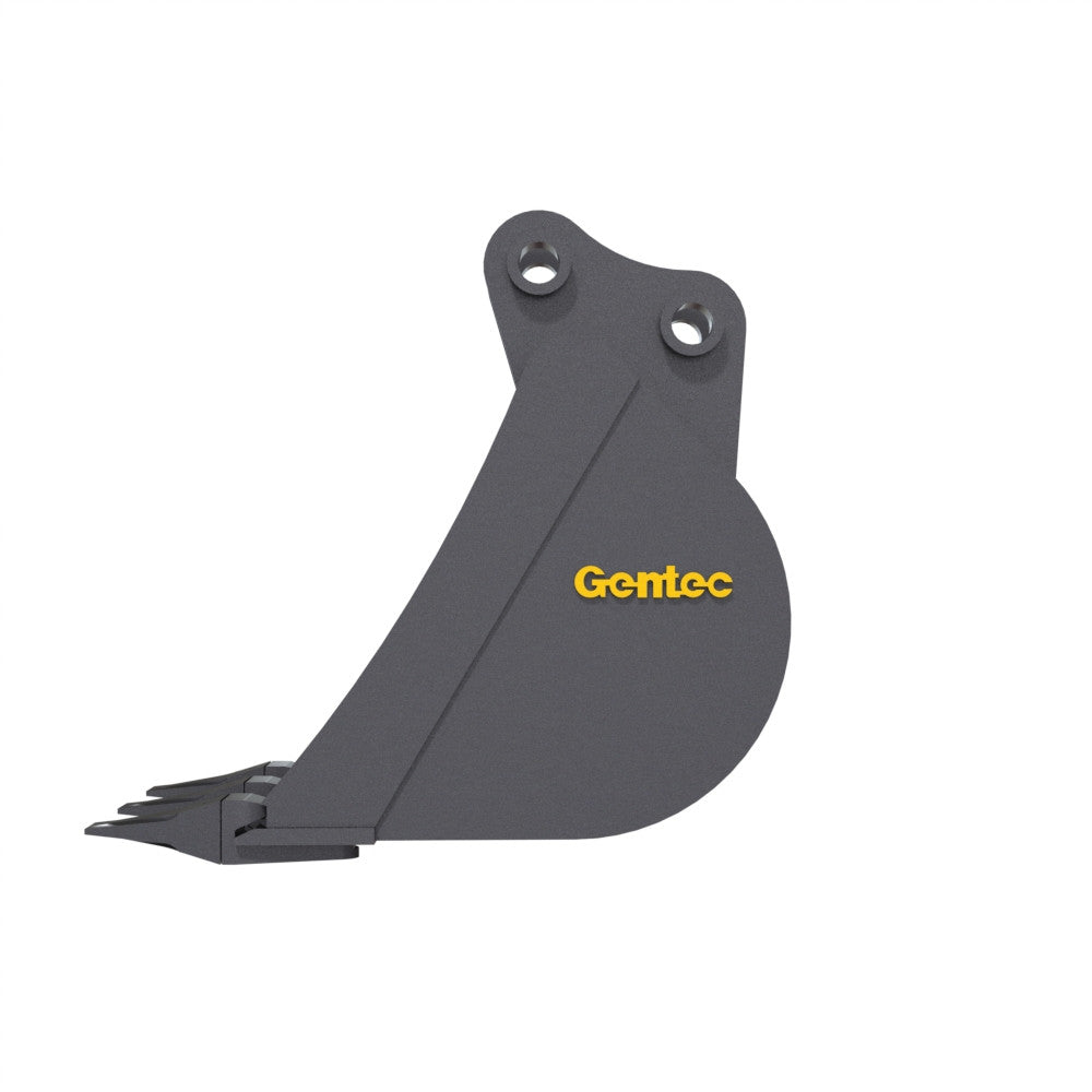 Gentec Equipment Digging Bucket | Bucket Width 12", 16", 18" & 24" | Machine Size 1.5-2.2 Tons | For Excavators
