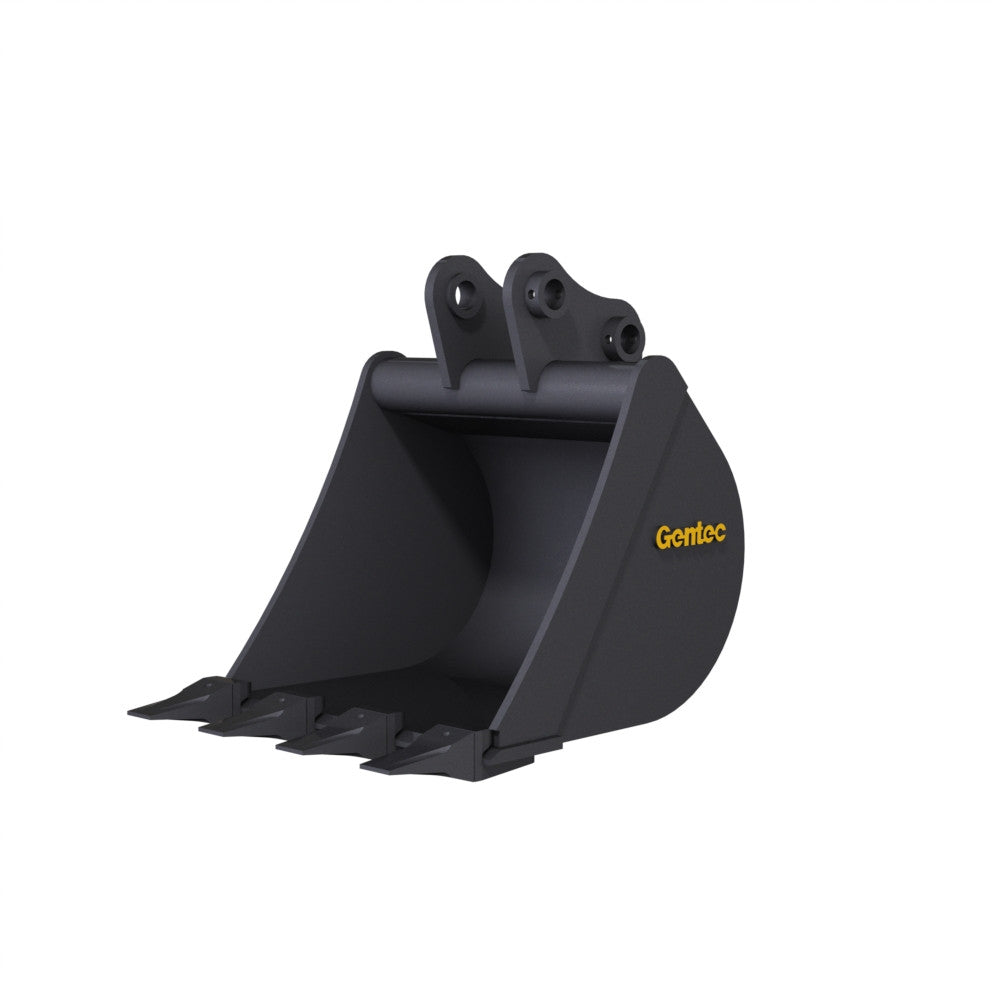 Gentec Equipment Digging Bucket | Bucket Width 12", 16", 18" & 24" | Machine Size 1.5-2.2 Tons | For Excavators