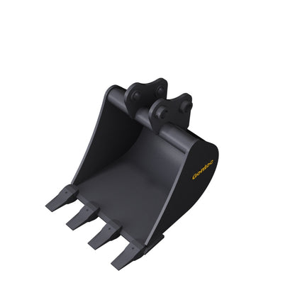 Gentec Equipment Digging Bucket | Bucket Width 12", 16", 18" & 24" | Machine Size 1.5-2.2 Tons | For Excavators
