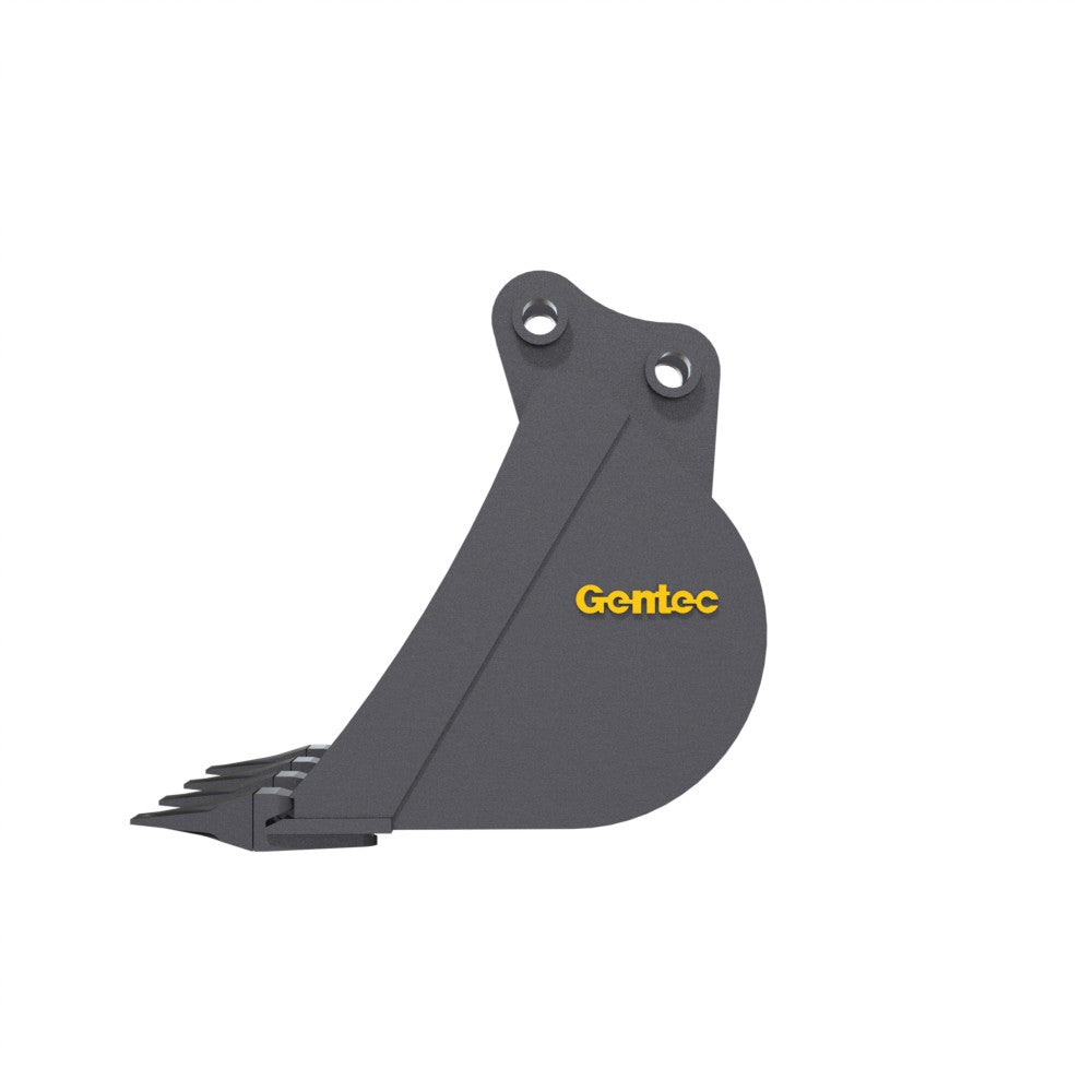 Gentec Equipment Digging Bucket | Bucket Width 12", 16", 18" & 24" | Machine Size 1.5-2.2 Tons | For Excavators