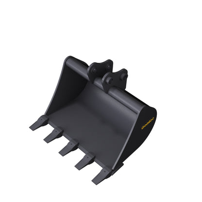 Gentec Equipment Digging Bucket | Bucket Width 12", 16", 18" & 24" | Machine Size 1.5-2.2 Tons | For Excavators