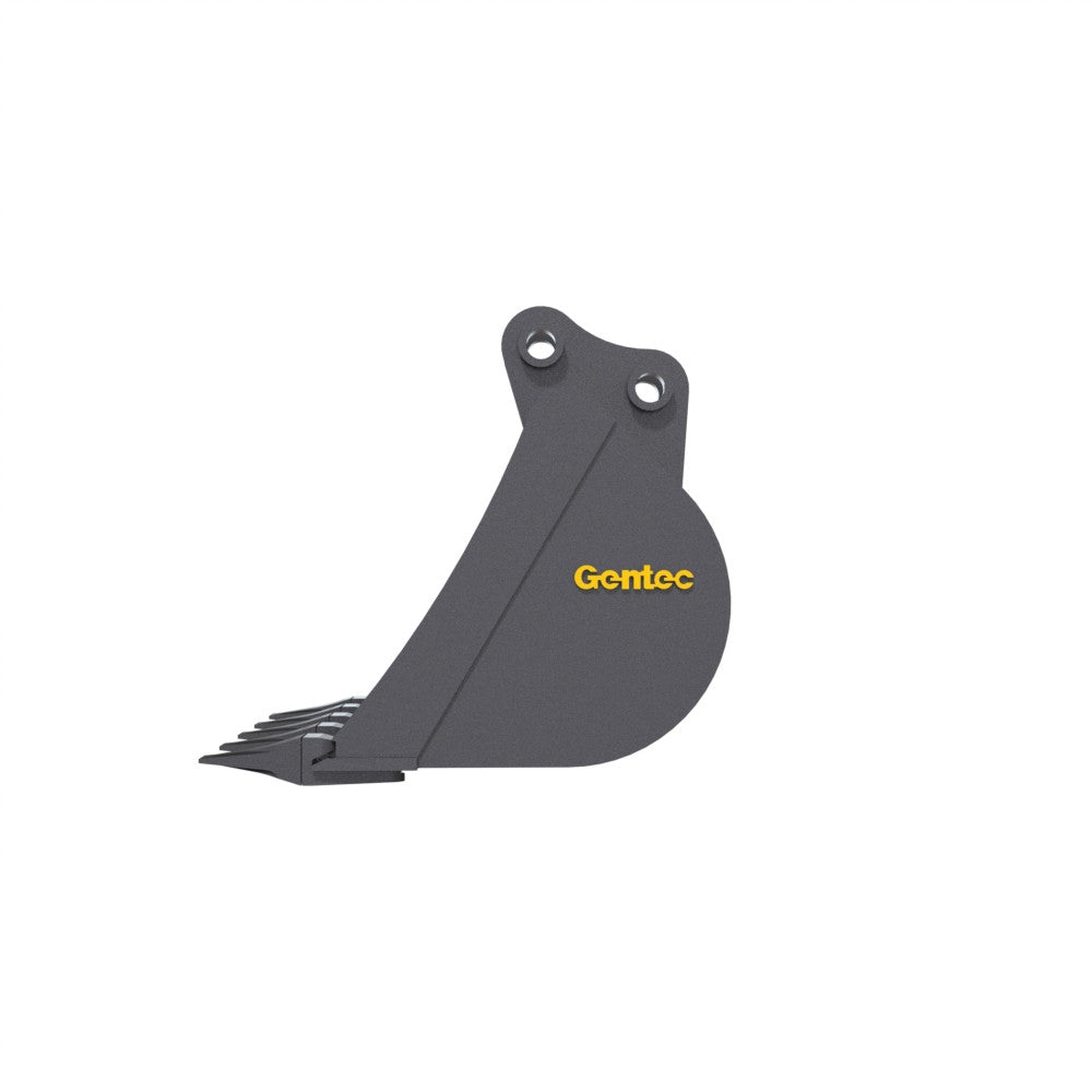 Gentec Equipment Digging Bucket | Bucket Width 12", 16", 18" & 24" | Machine Size 1.5-2.2 Tons | For Excavators