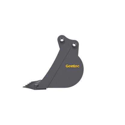 Gentec Equipment Digging Bucket | Bucket Width 12", 16", 18" & 24" | Machine Size 1.5-2.2 Tons | For Excavators
