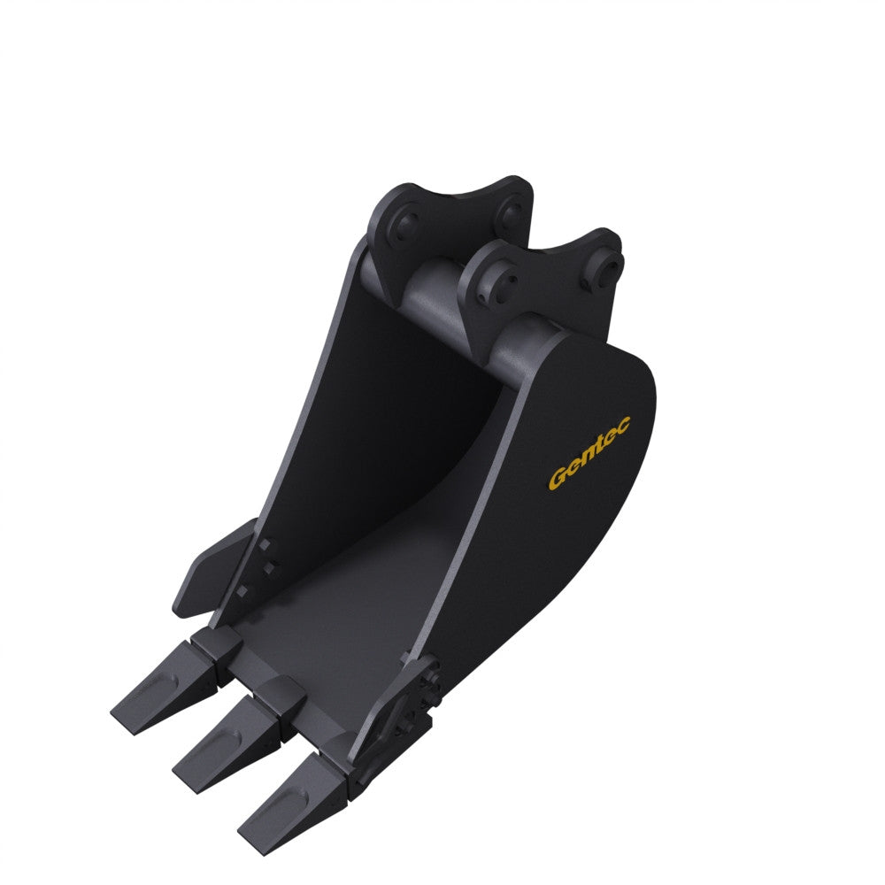 Gentec Equipment Digging Bucket | Bucket Width 12", 16", 18", 20" & 24" | Machine Size 2.3-3.9 Tons | For Excavators