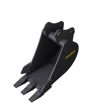 Gentec Equipment Digging Bucket | Bucket Width 12", 16", 18", 20" & 24" | Machine Size 2.3-3.9 Tons | For Excavators