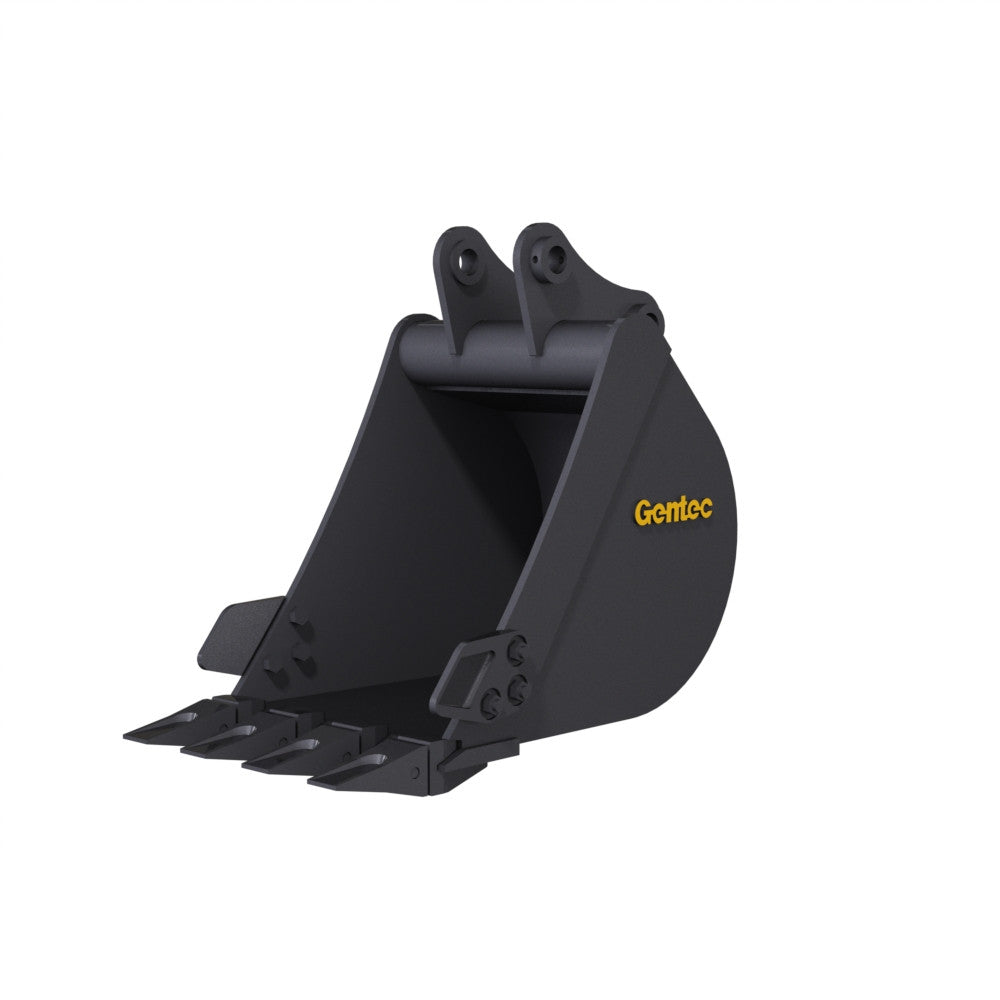 Gentec Equipment Digging Bucket | Bucket Width 12", 16", 18", 20" & 24" | Machine Size 2.3-3.9 Tons | For Excavators