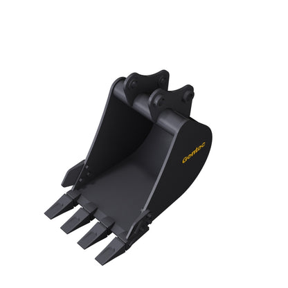Gentec Equipment Digging Bucket | Bucket Width 12", 16", 18", 20" & 24" | Machine Size 2.3-3.9 Tons | For Excavators