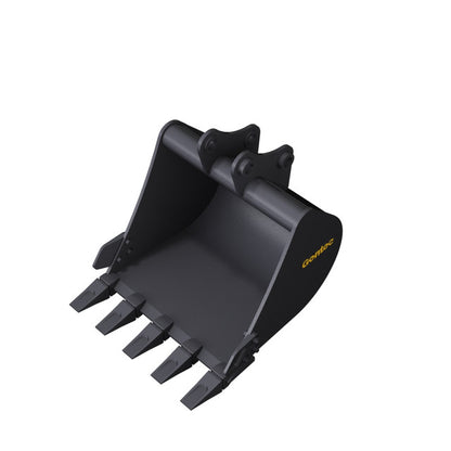 Gentec Equipment Digging Bucket | Bucket Width 12", 16", 18", 20" & 24" | Machine Size 2.3-3.9 Tons | For Excavators