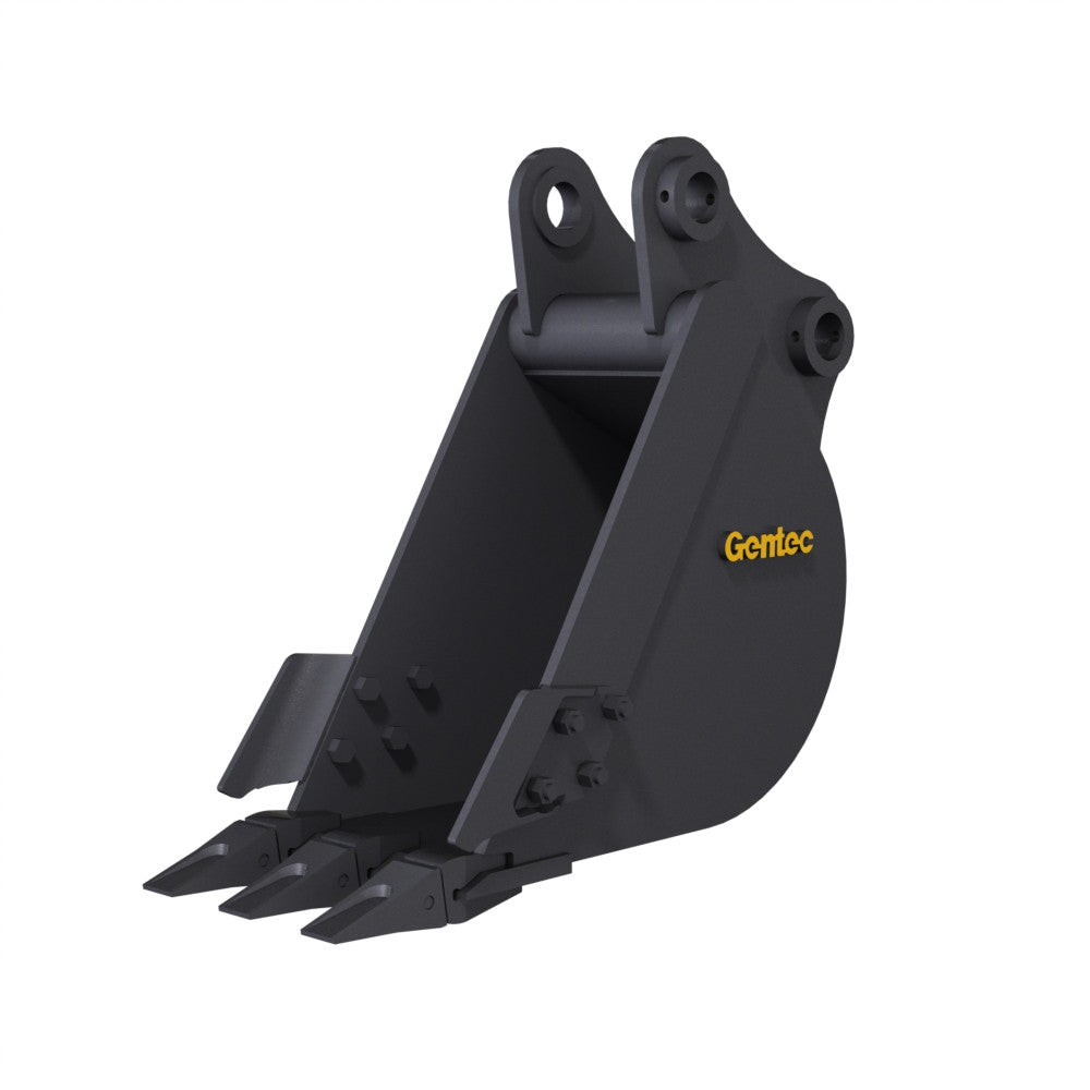 Gentec Equipment Digging Bucket | Bucket Width 12", 16", 18", 24", 30" & 36" | Machine Size 4-5.9 Tons | For Excavators