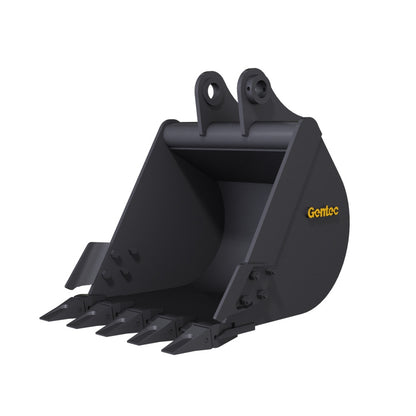 Gentec Equipment Digging Bucket | Bucket Width 12", 16", 18", 24", 30" & 36" | Machine Size 4-5.9 Tons | For Excavators