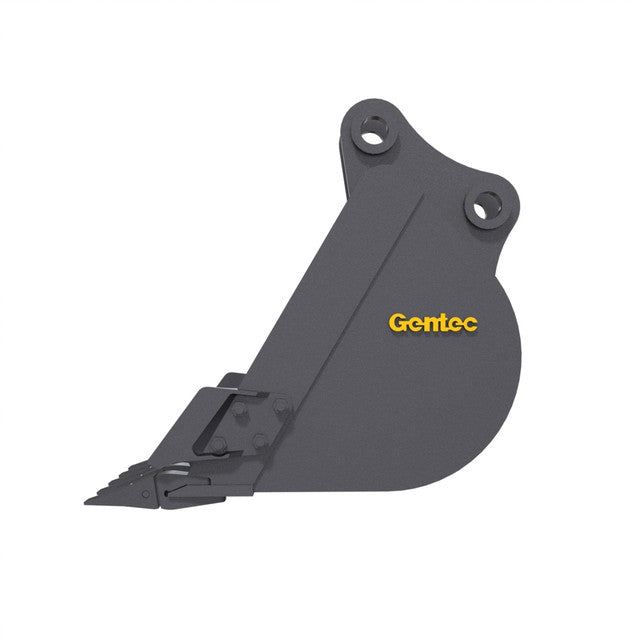 Gentec Equipment Digging Bucket | Bucket Width 12", 16", 18", 24", 30" & 36" | Machine Size 4-5.9 Tons | For Excavators