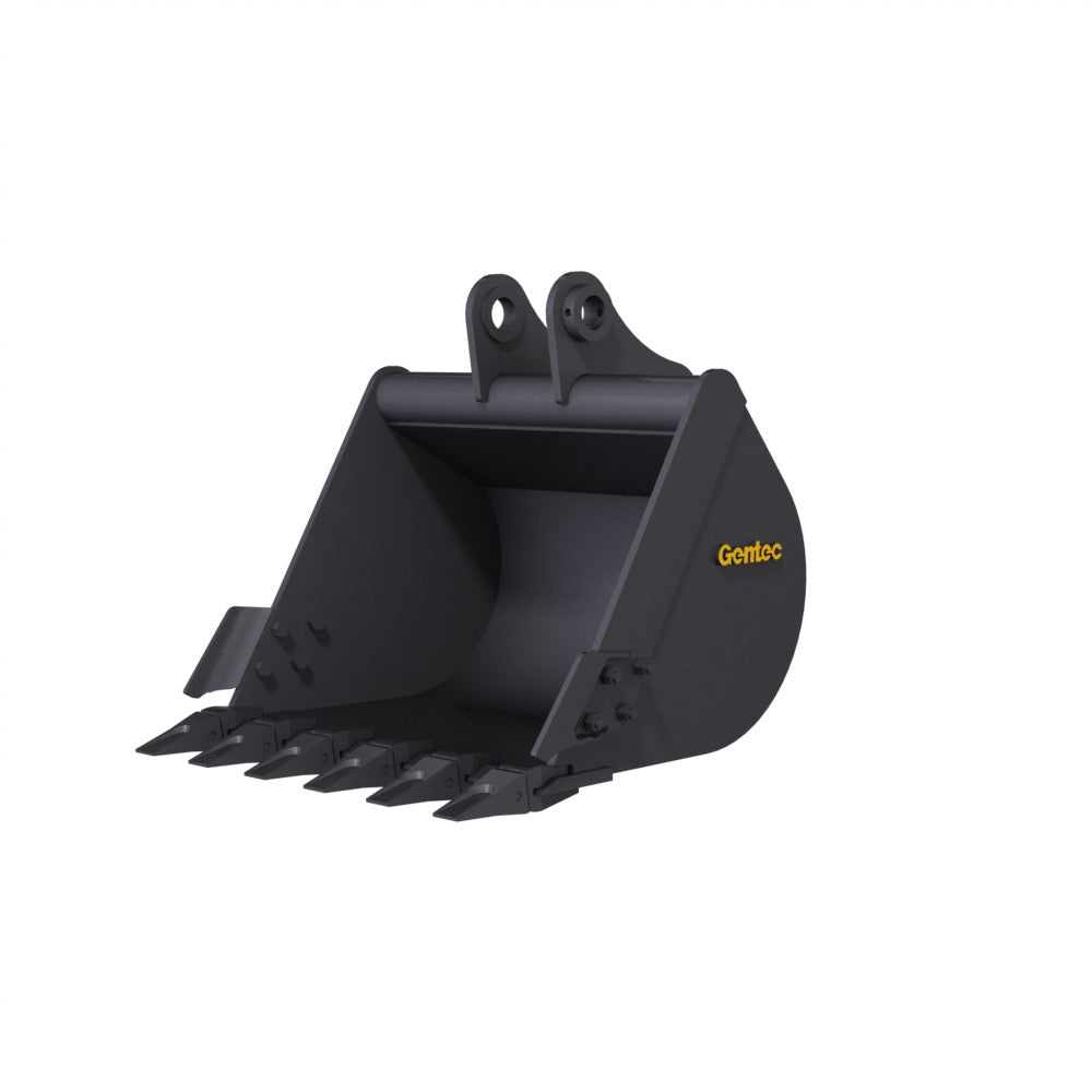 Gentec Equipment Digging Bucket | Bucket Width 12", 16", 18", 24", 30" & 36" | Machine Size 4-5.9 Tons | For Excavators