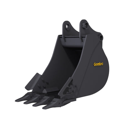 Gentec Equipment Digging Bucket | Bucket Width 24", 30", 36" & 38" | Machine Size 16-19 Tons | For Excavators