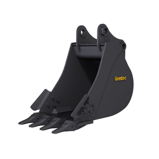 Gentec Equipment Digging Bucket | Bucket Width 24", 30", 36" & 38" | Machine Size 16-19 Tons | For Excavators