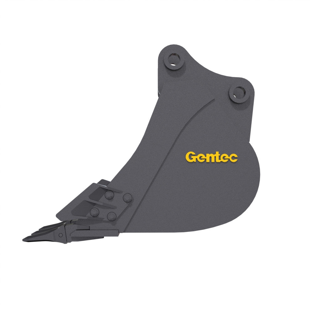 Gentec Equipment Digging Bucket | Bucket Width 24", 30", 36", 42" & 48" | Machine Size 20-23 Tons | For Excavators