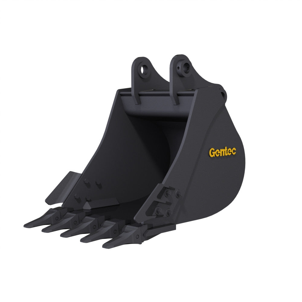 Gentec Equipment Digging Bucket | Bucket Width 24", 30", 36", 42" & 48" | Machine Size 20-23 Tons | For Excavators