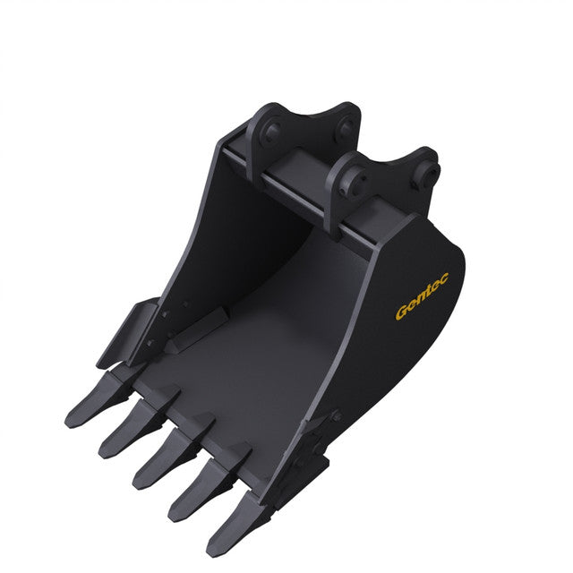 Gentec Equipment Digging Bucket | Bucket Width 24", 30", 36", 42" & 48" | Machine Size 20-23 Tons | For Excavators