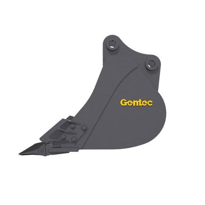 Gentec Equipment Digging Bucket | Bucket Width 24", 30", 36", 42" & 48" | Machine Size 20-23 Tons | For Excavators