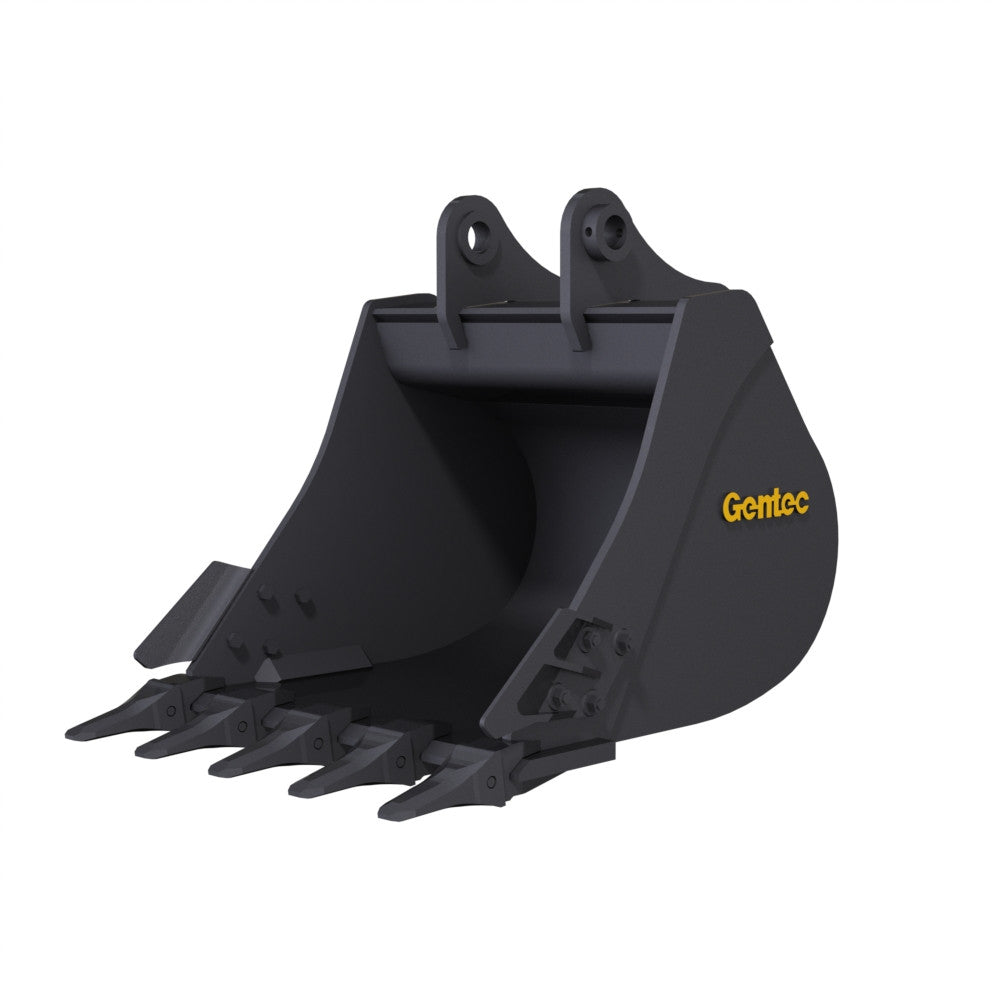 Gentec Equipment Digging Bucket | Bucket Width 24", 30", 36", 42" & 48" | Machine Size 20-23 Tons | For Excavators
