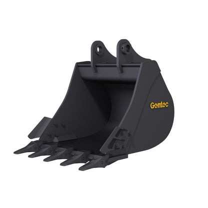 Gentec Equipment Digging Bucket | Bucket Width 24", 30", 36", 42" & 48" | Machine Size 20-23 Tons | For Excavators