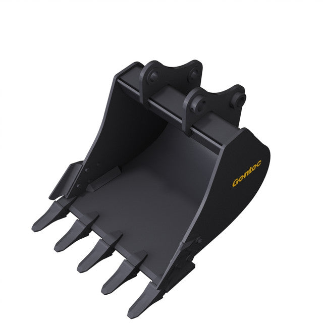 Gentec Equipment Digging Bucket | Bucket Width 24", 30", 36", 42" & 48" | Machine Size 20-23 Tons | For Excavators