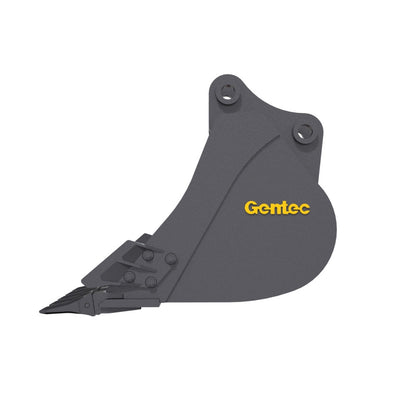 Gentec Equipment Digging Bucket | Bucket Width 24", 30", 36", 42" & 48" | Machine Size 20-23 Tons | For Excavators