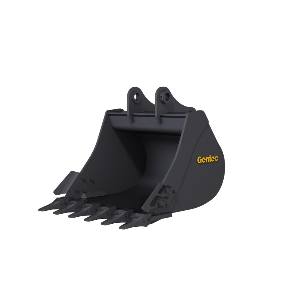 Gentec Equipment Digging Bucket | Bucket Width 24", 30", 36", 42" & 48" | Machine Size 20-23 Tons | For Excavators