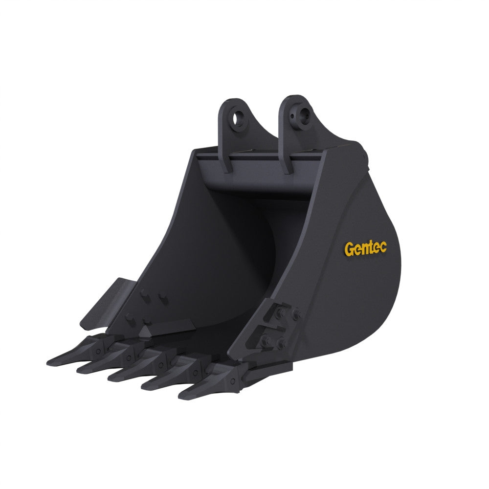 Gentec Equipment Digging Bucket | Bucket Width 24", 36", 42", 48" & 54" | Machine Size 24-29 Tons | For Excavators