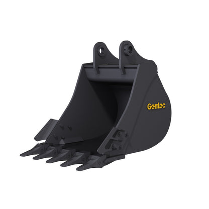 Gentec Equipment Digging Bucket | Bucket Width 24", 36", 42", 48" & 54" | Machine Size 24-29 Tons | For Excavators