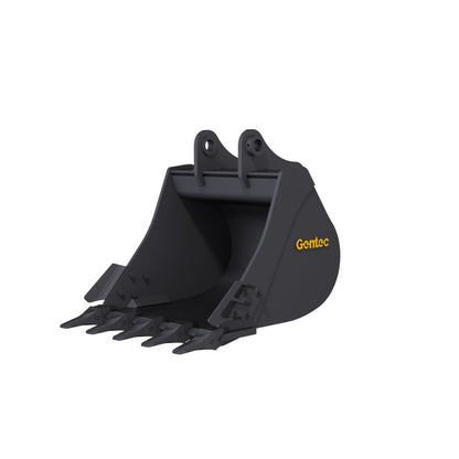 Gentec Equipment Digging Bucket | Bucket Width 24", 36", 42", 48" & 54" | Machine Size 24-29 Tons | For Excavators