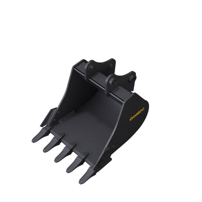 Gentec Equipment Digging Bucket | Bucket Width 24", 36", 42", 48" & 54" | Machine Size 24-29 Tons | For Excavators