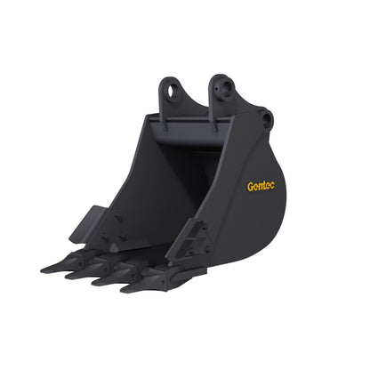 Gentec Equipment Digging Bucket | Bucket Width 30", 36", 42", 48", 50", 54" & 60" | Machine Size 30-39 Tons | For Excavators