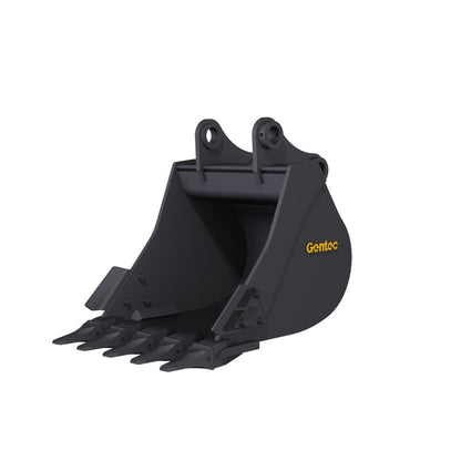 Gentec Equipment Digging Bucket | Bucket Width 30", 36", 42", 48", 50", 54" & 60" | Machine Size 30-39 Tons | For Excavators