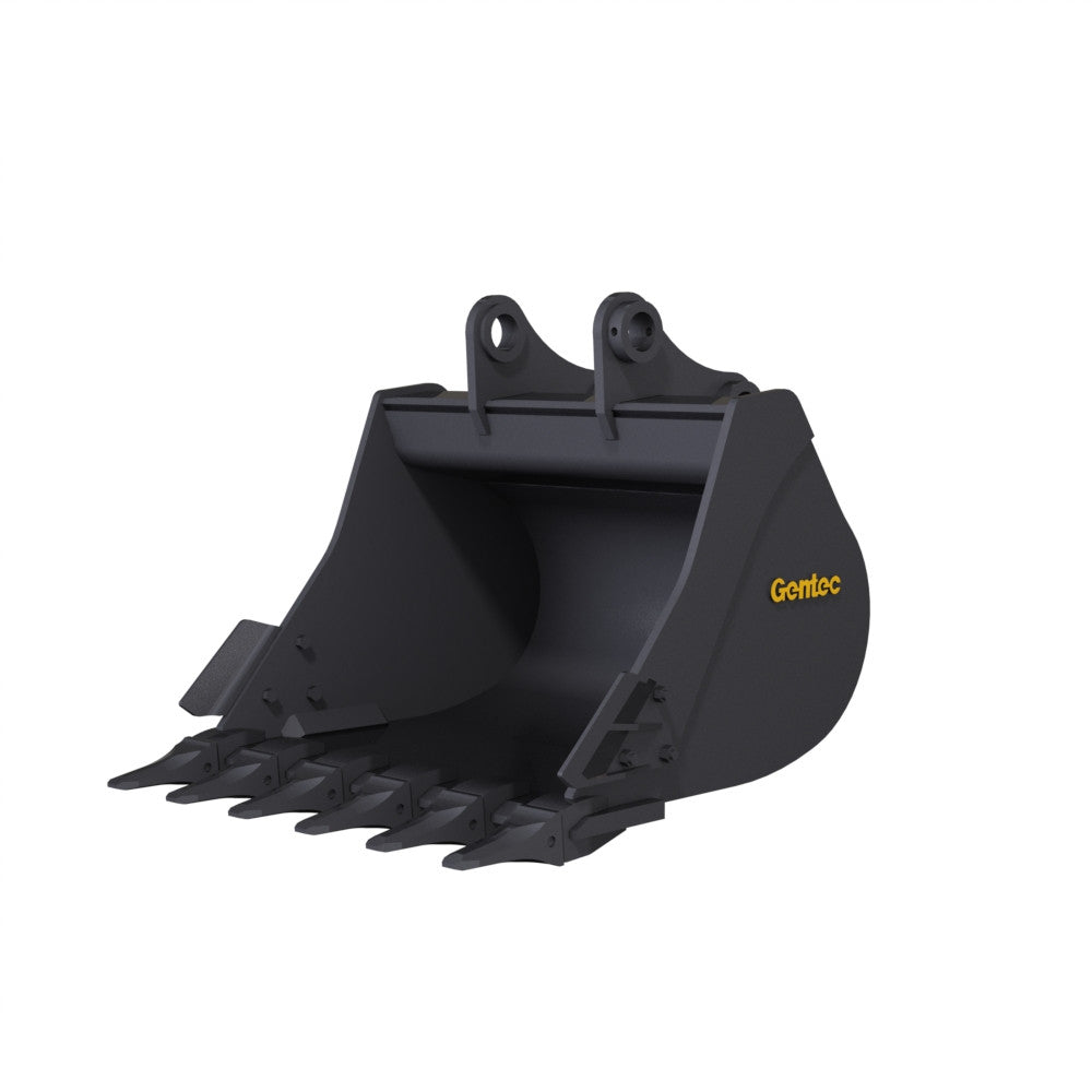 Gentec Equipment Digging Bucket | Bucket Width 30", 36", 42", 48", 50", 54" & 60" | Machine Size 30-39 Tons | For Excavators