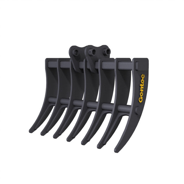 Gentec Equipment Rake | Rake Width 30" & 36" | Machine Size 1.5-2.2 Tons | For Excavators
