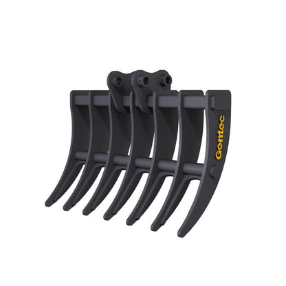 Gentec Equipment Rake | Rake Width 30" & 36" | Machine Size 1.5-2.2 Tons | For Excavators
