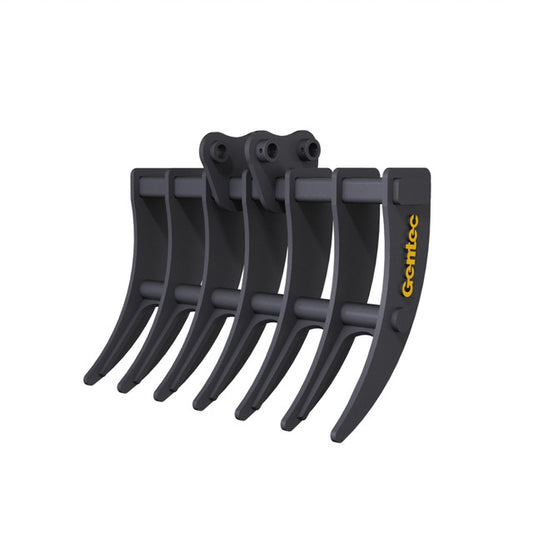 Gentec Equipment Rake | Rake Width 30" & 36" | Machine Size 1.5-2.2 Tons | For Excavators