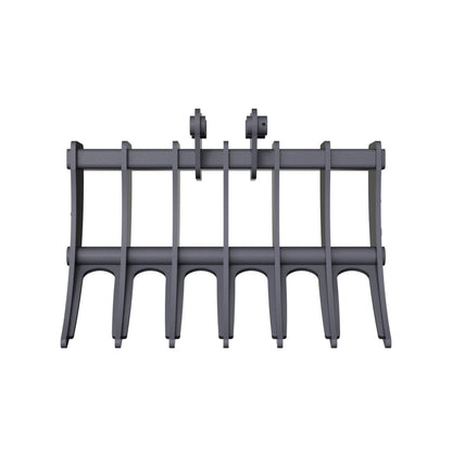 Gentec Equipment Rake | Rake Width 30" & 36" | Machine Size 1.5-2.2 Tons | For Excavators