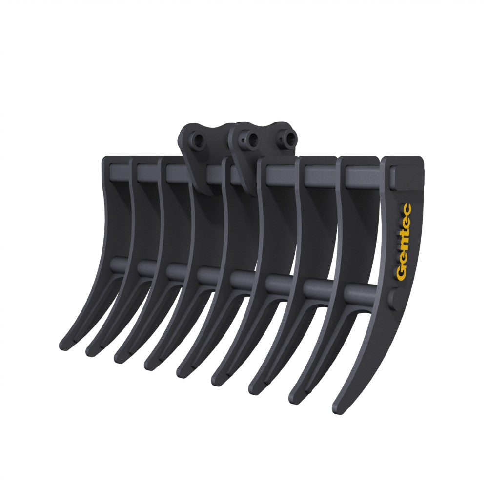 Gentec Equipment Rake | Rake Width 30" & 36" | Machine Size 1.5-2.2 Tons | For Excavators