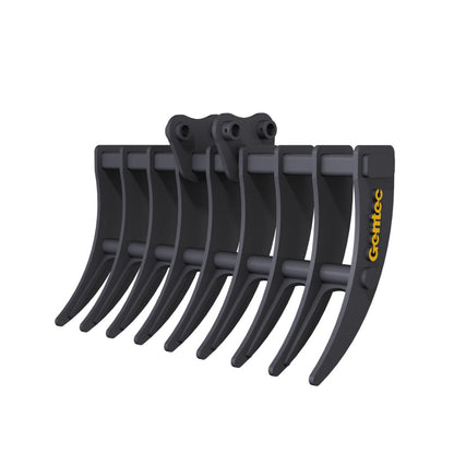 Gentec Equipment Rake | Rake Width 30" & 36" | Machine Size 1.5-2.2 Tons | For Excavators