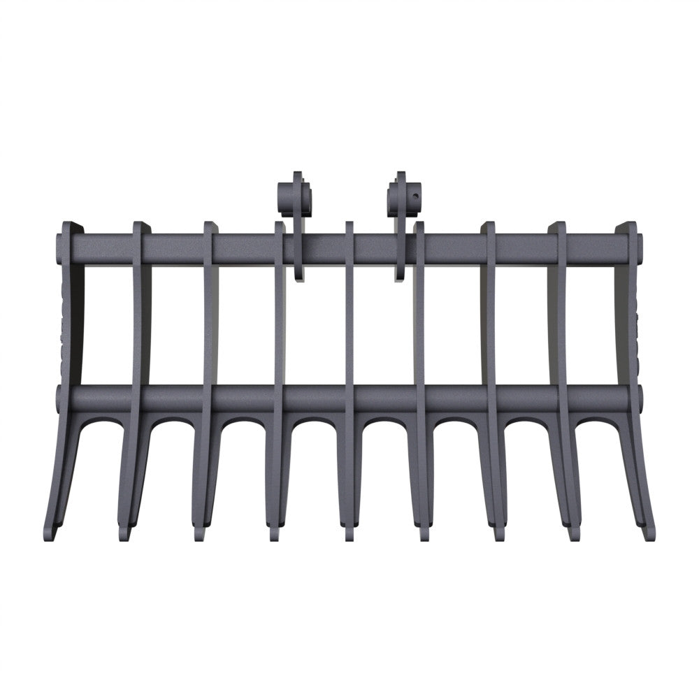 Gentec Equipment Rake | Rake Width 30" & 36" | Machine Size 1.5-2.2 Tons | For Excavators
