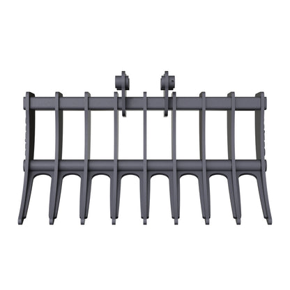 Gentec Equipment Rake | Rake Width 30" & 36" | Machine Size 1.5-2.2 Tons | For Excavators