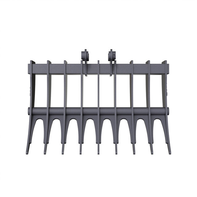 Gentec Equipment Rake | Rake Width 36" & 40" | Machine Size 2.3-3.9 Tons | For Excavators