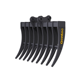 Gentec Equipment Rake | Rake Width 48" & 60" | Machine Size 6.0-9.9 Tons | For Excavators