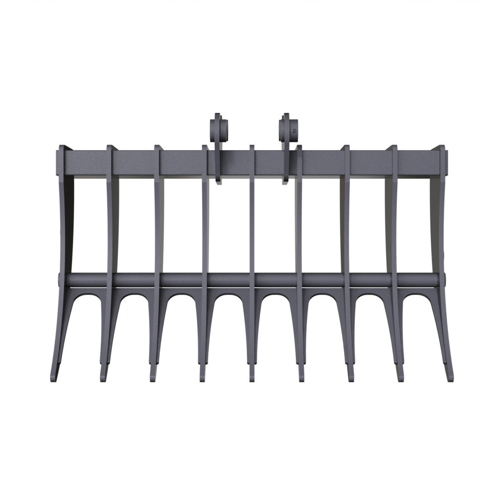 Gentec Equipment Rake | Rake Width 48" & 60" | Machine Size 6.0-9.9 Tons | For Excavators