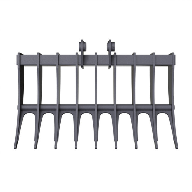 Gentec Equipment Rake | Rake Width 48" & 60" | Machine Size 6.0-9.9 Tons | For Excavators