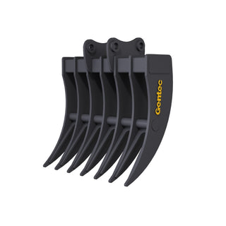 Gentec Equipment Rake | Rake Width 48" & 60" | Machine Size 10-15 Tons | For Excavators