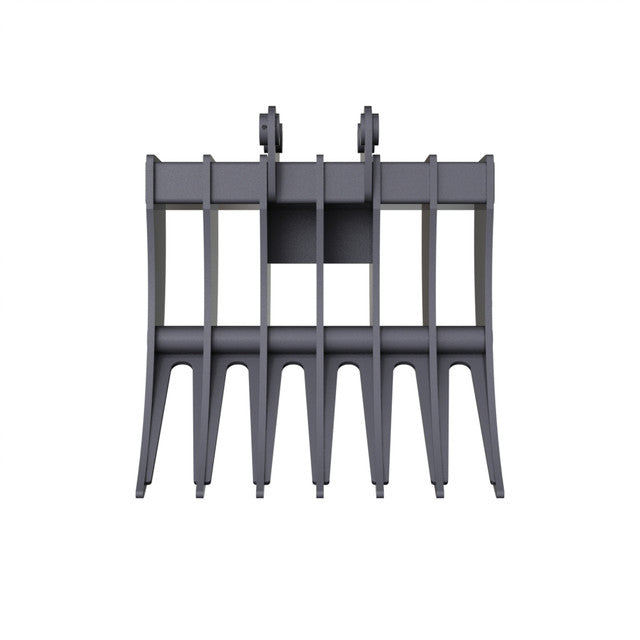 Gentec Equipment Rake | Rake Width 48" & 60" | Machine Size 10-15 Tons | For Excavators